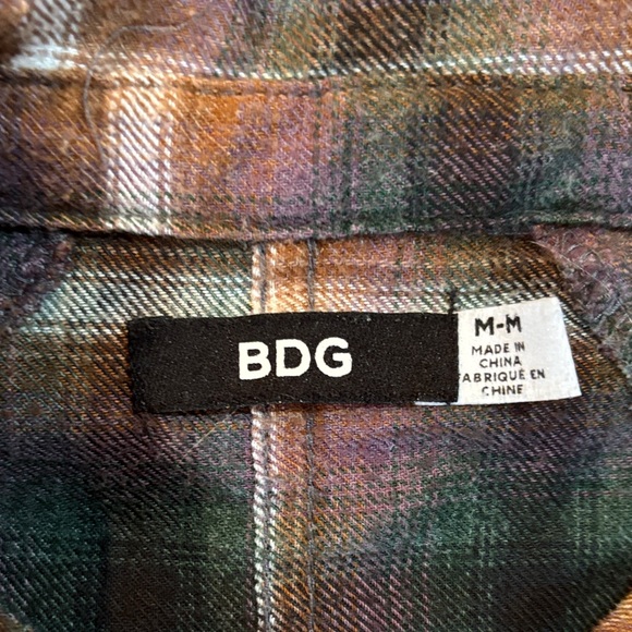 BDG Multicolor Plaid Shirt - Picture 2 of 3